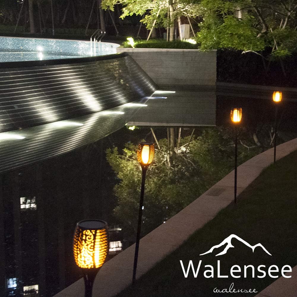 43 LED Solar Torch Lights (6 Pack) F776