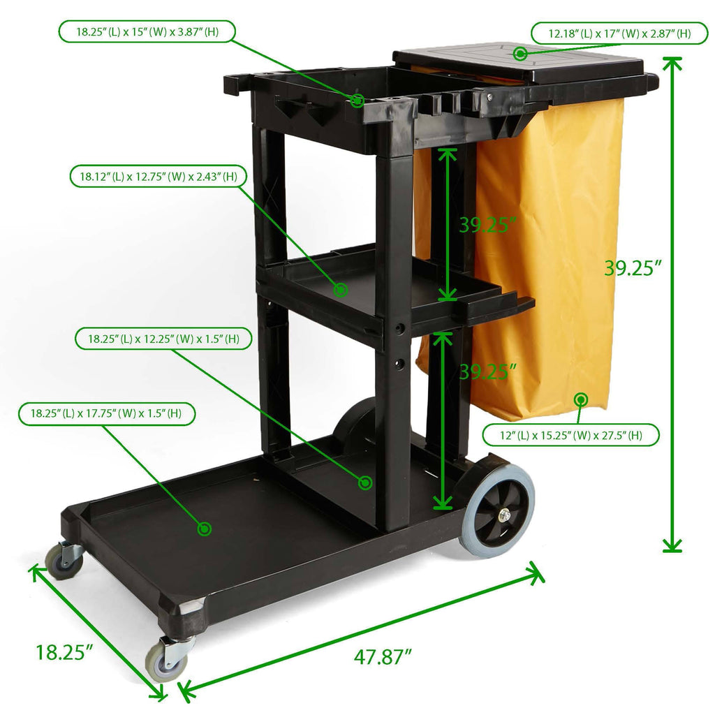 Black Utility Cart M929219