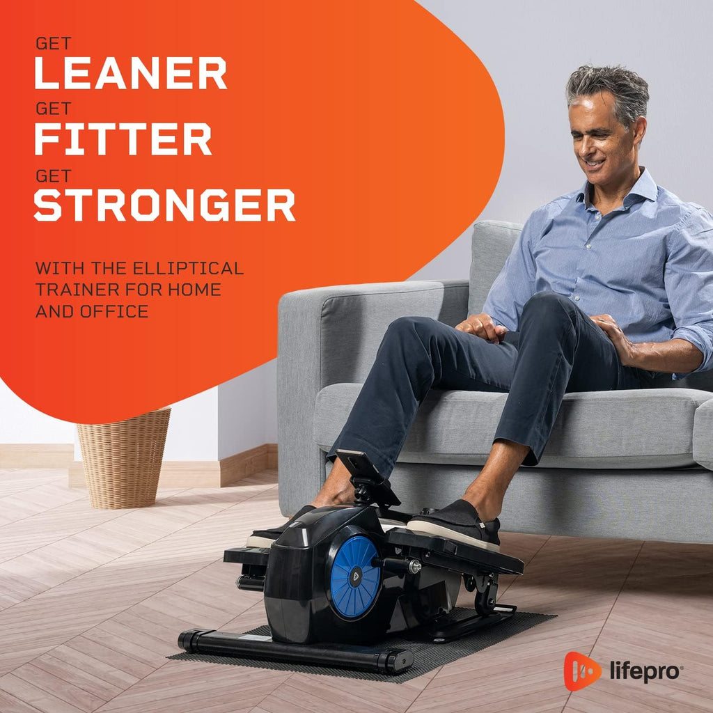 Mini Elliptical Desk Cycle with Adjustable Resistance D816