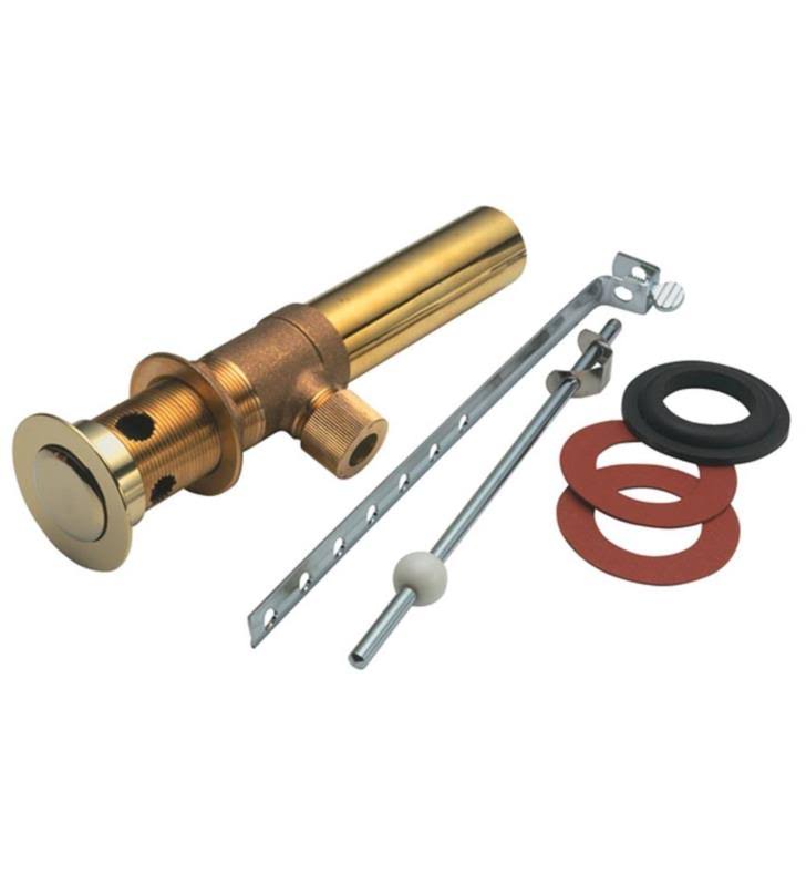 Antique Copper Flat Pop-Up Drain N223799