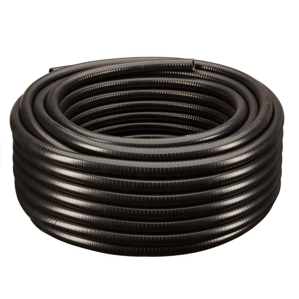 Black PVC Schedule 40 Flexible Pipe L9100