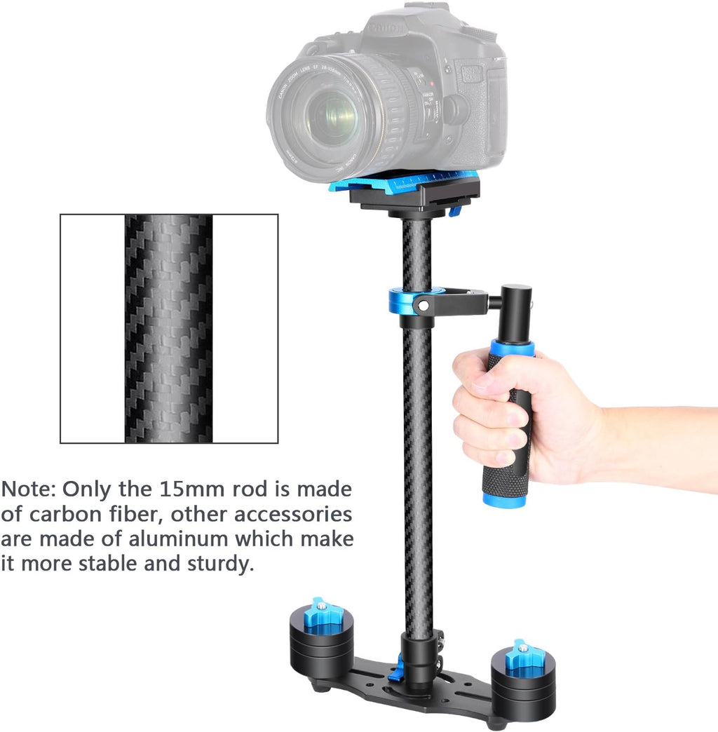 Carbon Fiber Handheld Stabilizer with Quick Release Plate, Pack of 2 U798