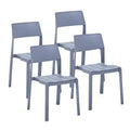 Gray Stacking Side Chair Q3467