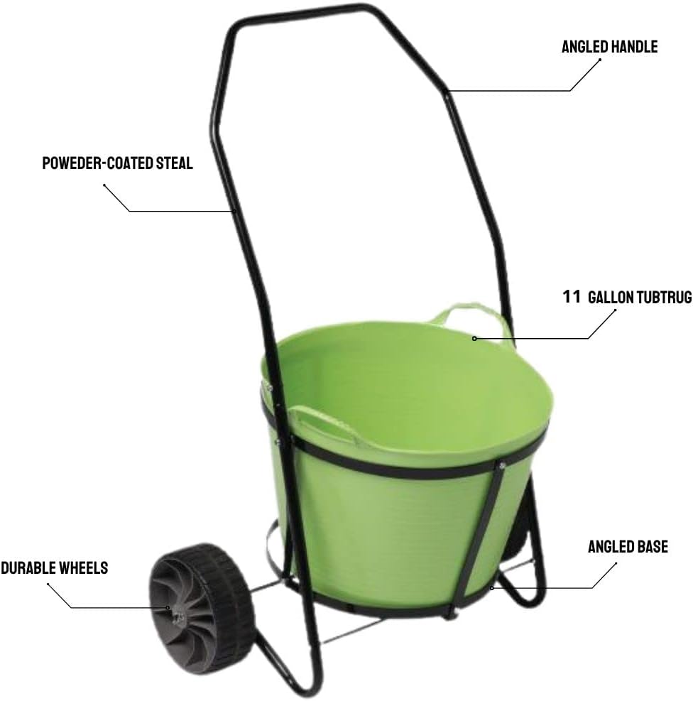 Garden Cart with 11 Gallon Bucket F140