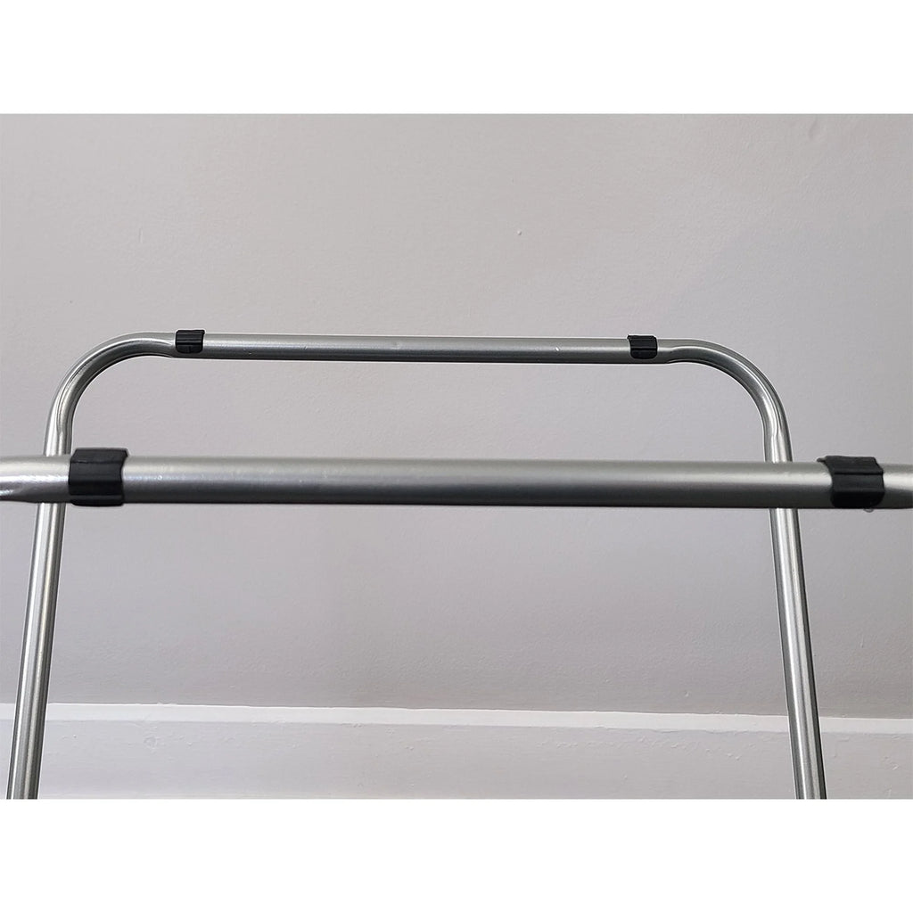 Black Set of 2 Folding TV Tray Tables R32957
