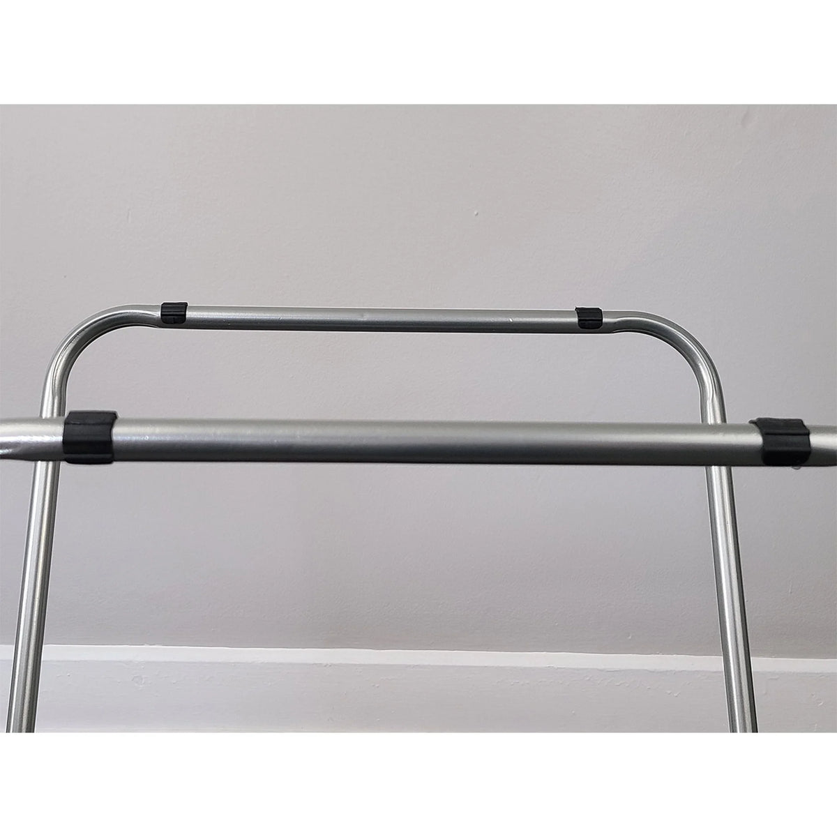 Black Set of 2 Folding TV Tray Tables R32957