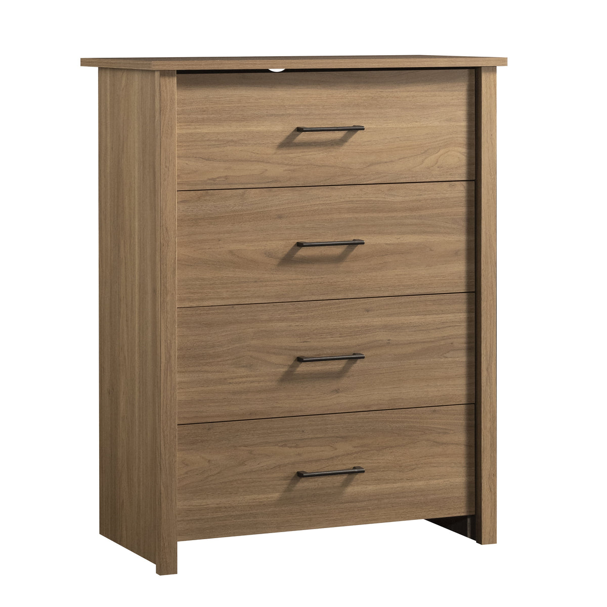 4 Drawer Walnut Finish Dresser D88189