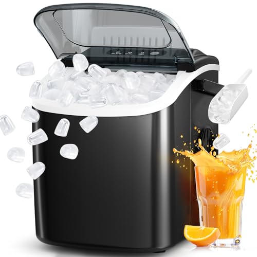 Portable Countertop Ice Maker with Carry Handle U815