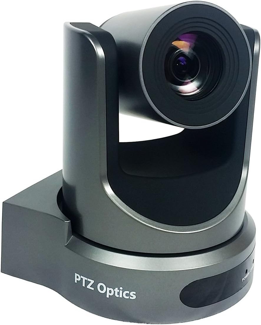 Gray PTZ IP Streaming Camera with HDMI and 3G-SDI Outputs D858