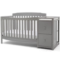 Gray Convertible Crib and Changer G806449