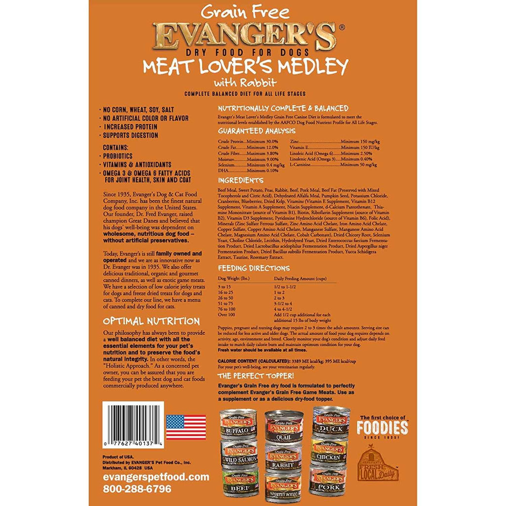 Grain-Free Rabbit Dry Dog Food H308769