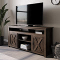 Wood Electric Fireplace TV Stand for TVs up to 65 Inches C29864