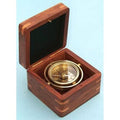 Boxed Brass Compass W7562