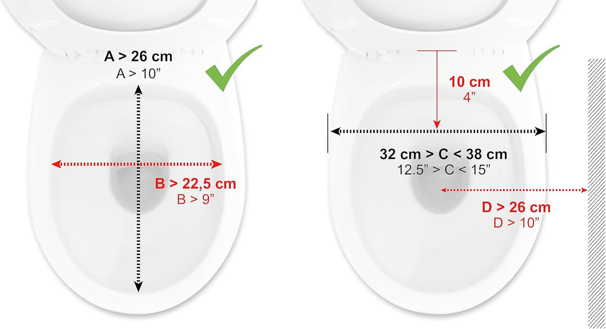Black 4 inch Elevated Toilet Seat with Lid and Handles F16559