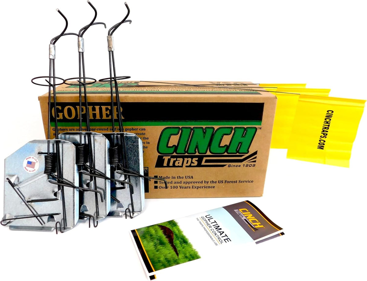 Medium Size Gopher Trap (3 Pack) F379