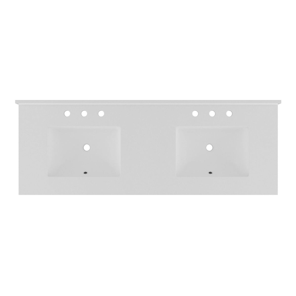 61x22 Quartz Vanity Top with Backsplash G462