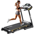 Smart Digital Folding Treadmill with MP3 and Audio Auxiliary Port, 3 Modes, 12 Preset L561953