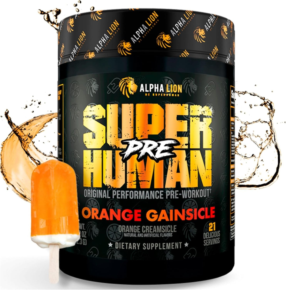 21 Servings Pre Workout Powder V64401