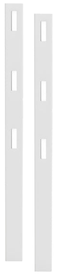 Pack of 2 Vinyl Fence Posts with Cap A782