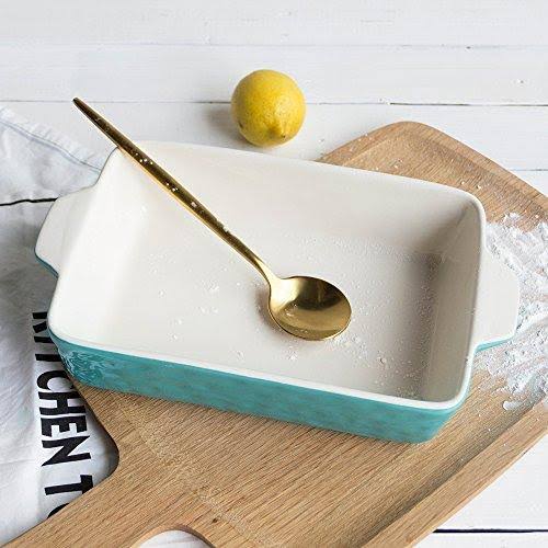 Rectangular Ceramic Glaze Baking Pan U294907