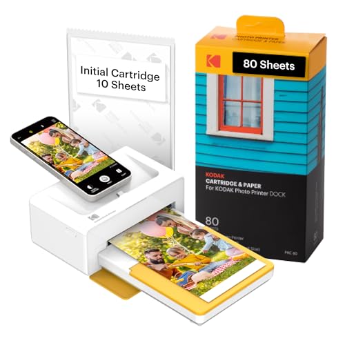 4x6 inches Instant Photo Printer with 90 Sheets B83901