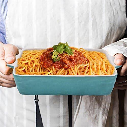 Rectangular Ceramic Glaze Baking Pan U294907
