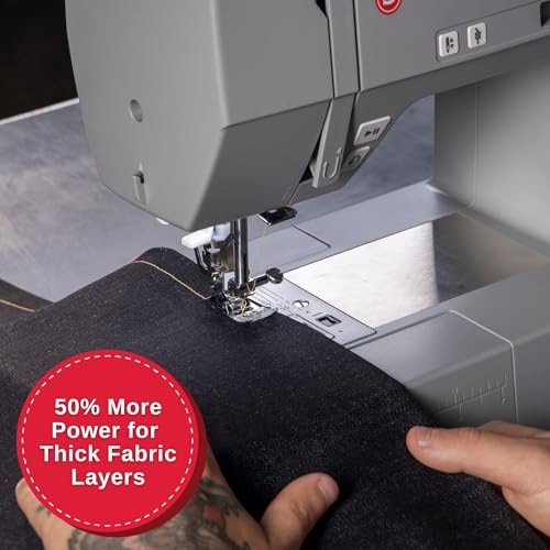 Heavy Duty Computerized Sewing Machine with 215 Stitches, LCD Screen, Metal Frame I6788