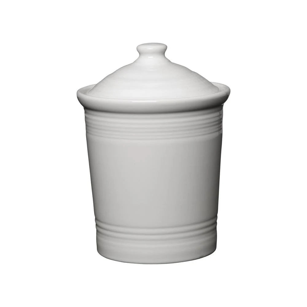 White 2 Qt Canister with Lid X9903