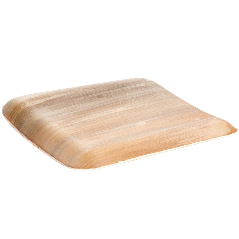 6x22 Square Palm Leaf Plate 100-ct Case B80392