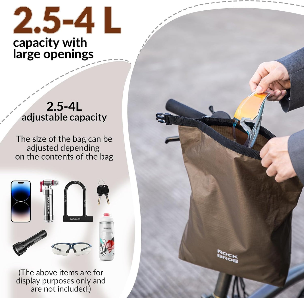 Lightweight Bike Handlebar Bag E61959