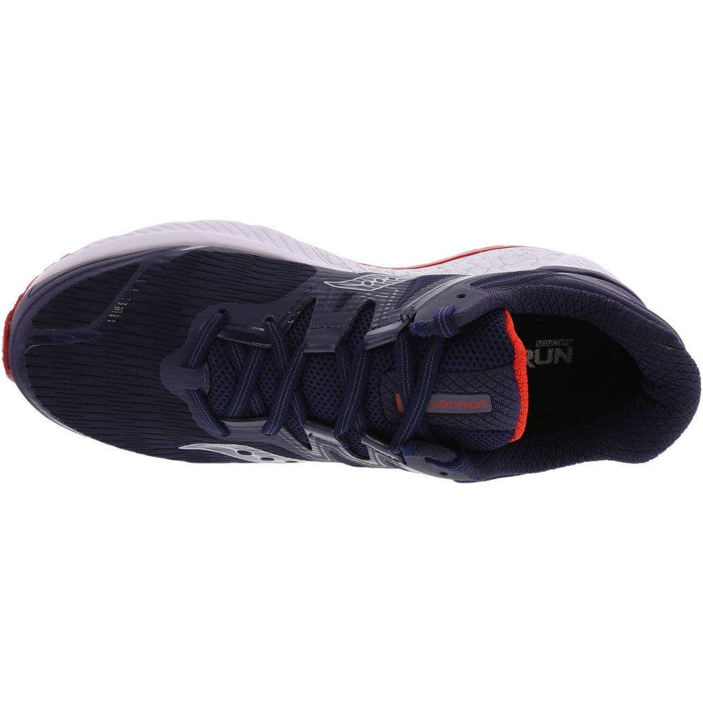 Navy Red Running Shoes D208