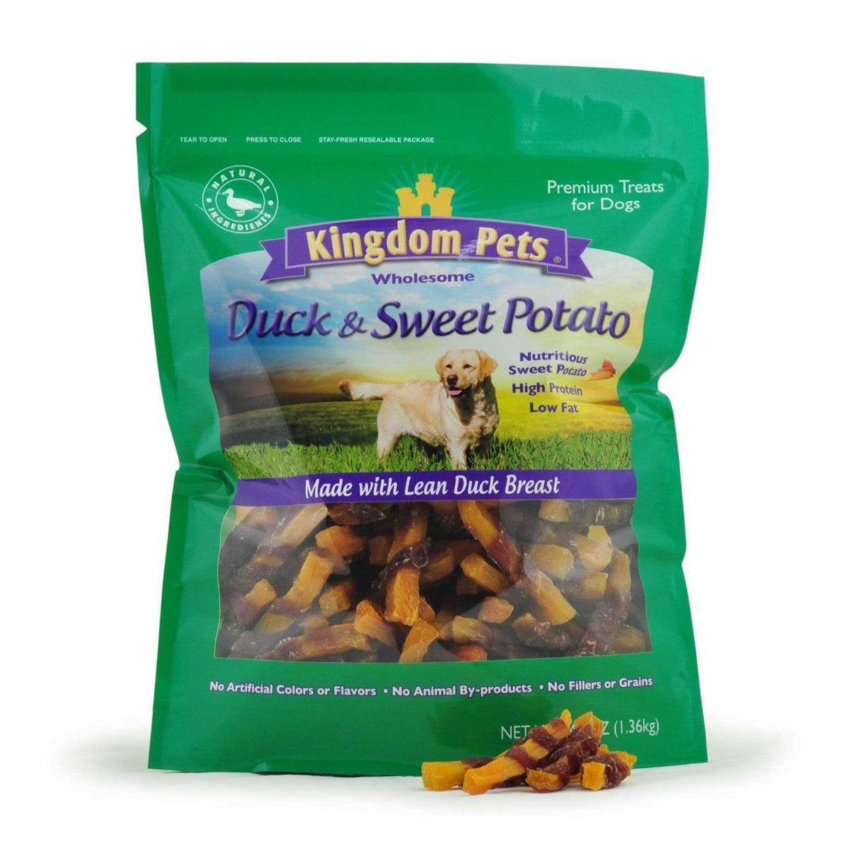 Duck & Sweet Potato Jerky Twists K651474