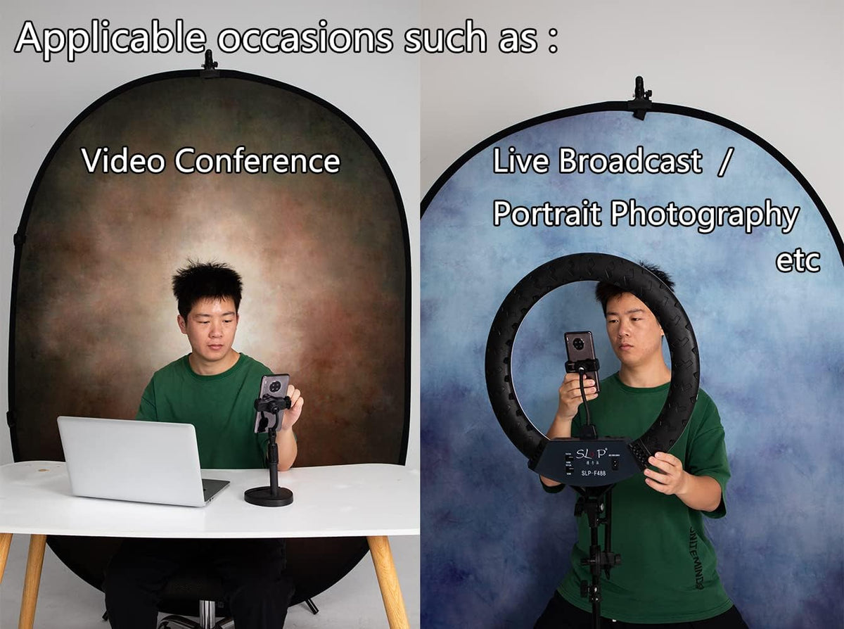 5x6.5ft Collapsible Backdrop Z166715