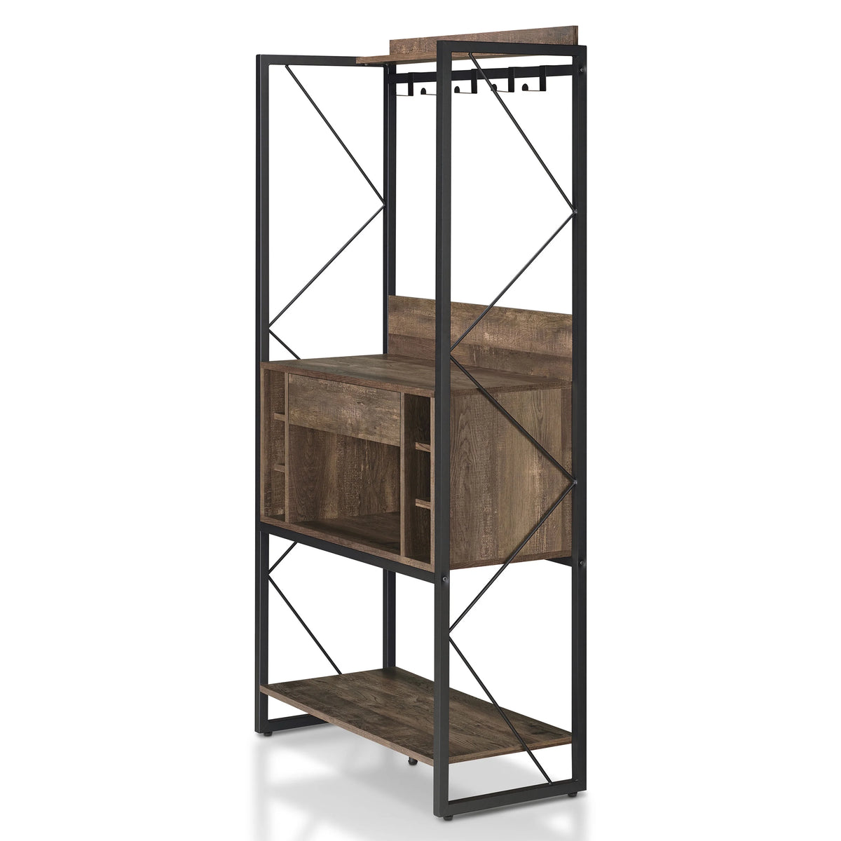 Metal and Wood Baker's Rack H6354