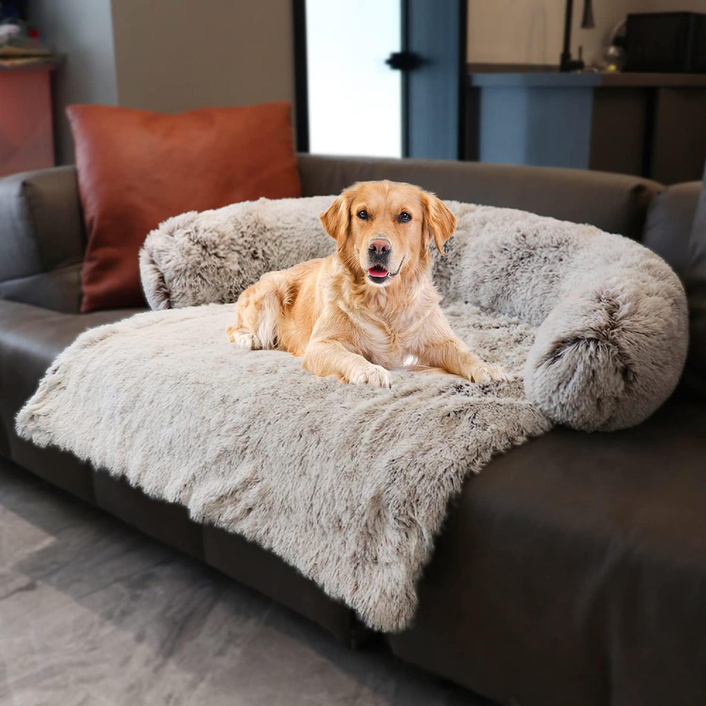 Light Brown Memory Foam Pet Couch Protector K959614