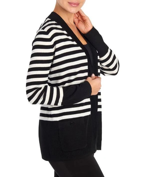 Striped Cardigan R574