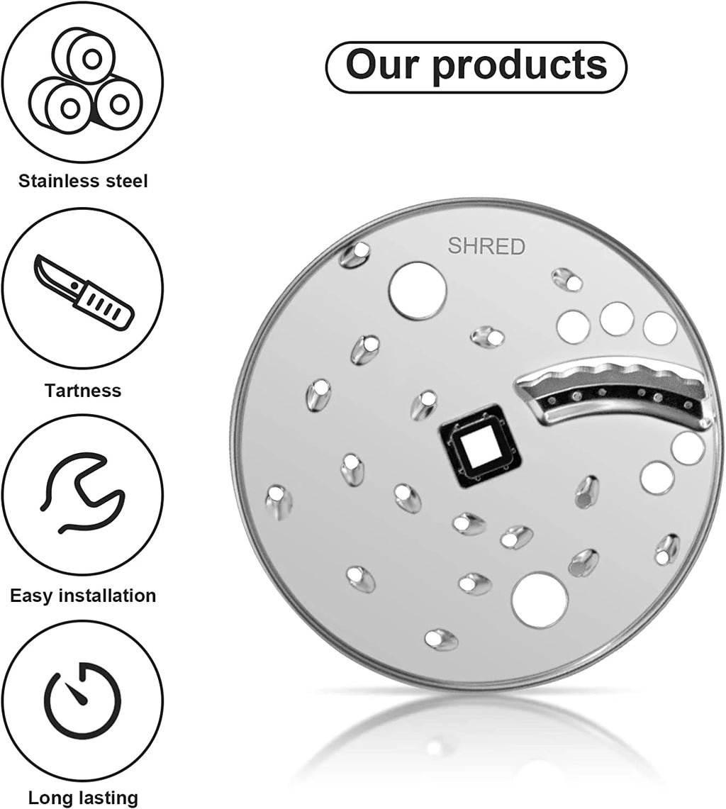 Replacement Slice Shred Disc Blade for Food Processor D434