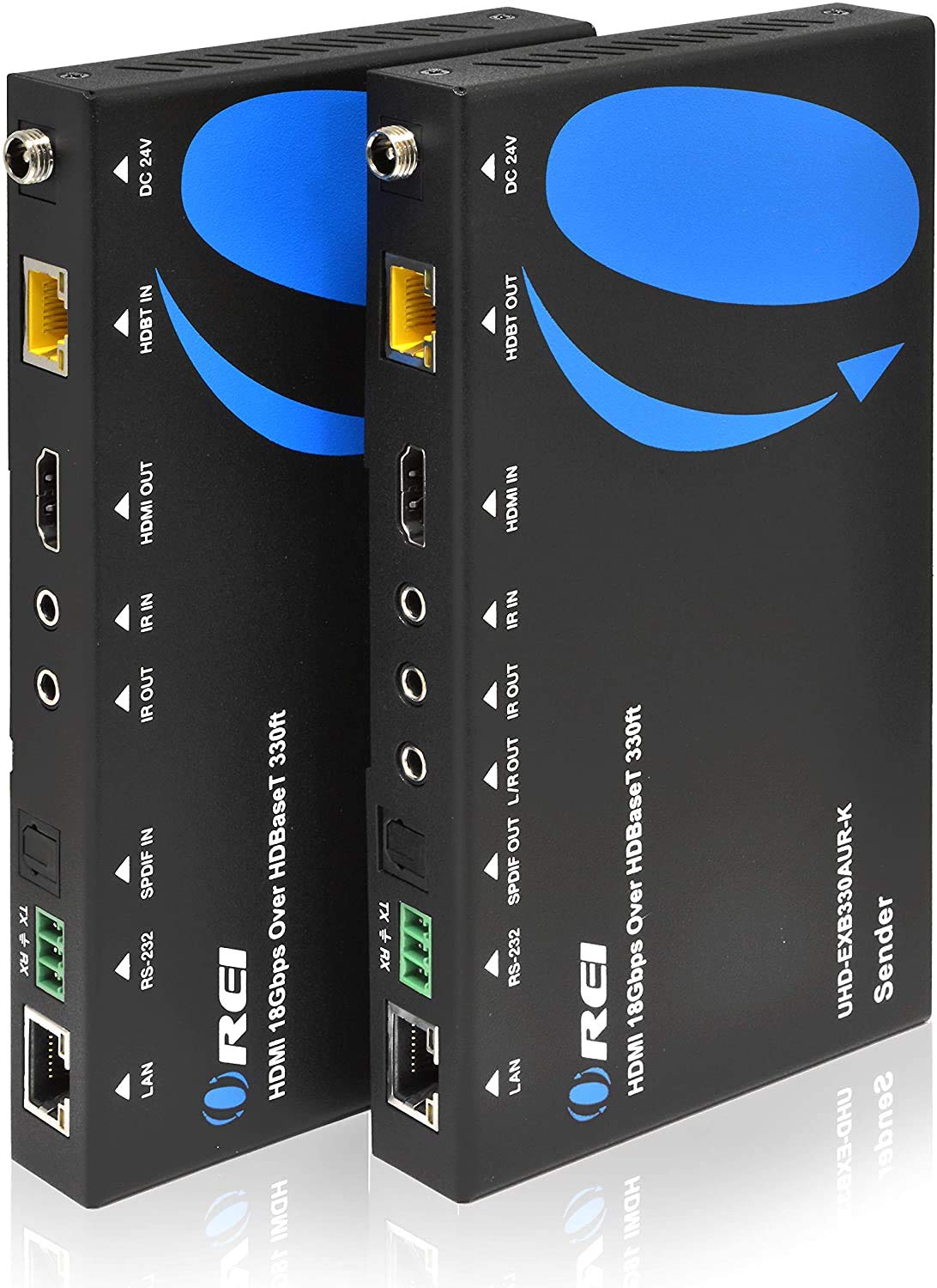 4K HDMI Extender Balun Over Single CAT5e/6/7 Cable N9308