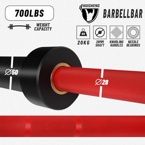 7ft Olympic Barbell Bar, 2 Inch 45 lb Barbell S69498