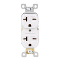 20Amp 250V White 2-Pack Electrical Receptacle Outlets H682051