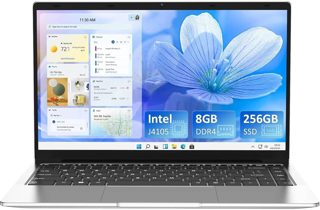 14.1 inch 1080P FHD Laptop Computer with 8GB DDR4 256GB SSD Quad-Core Intel Celeron J4105 B20169
