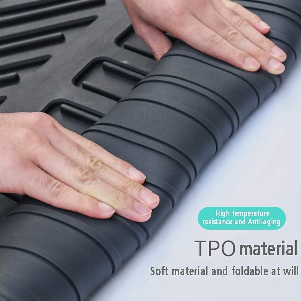 Black TPO Cargo Trunk Tray Floor Mats Protector S492751