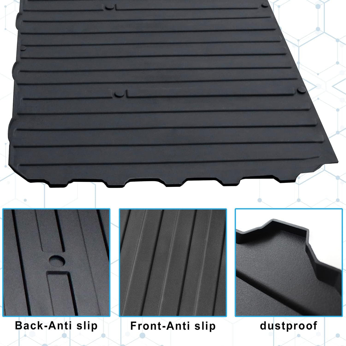 Rubber TPE Rear Cargo Bed Mat Liner E717278