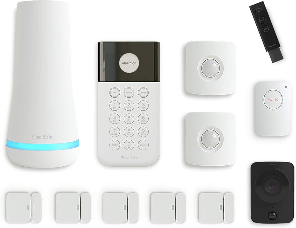 9 Piece Wireless Home Security System with HD Camera B681660