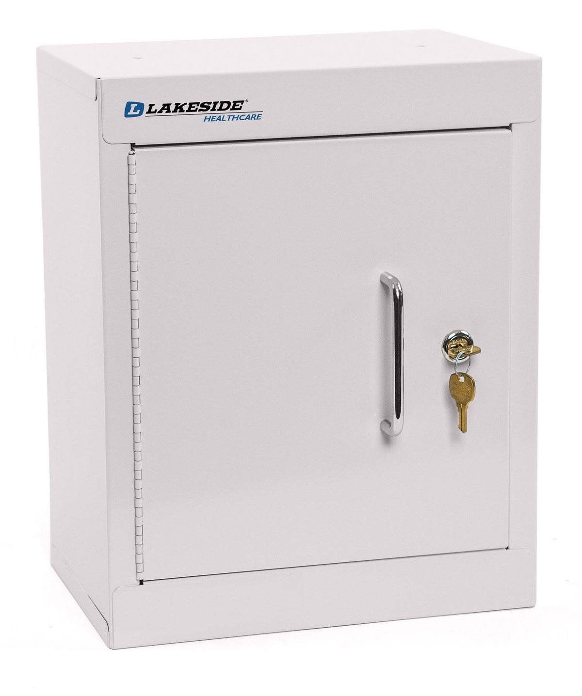 Beige Double Door Locking Cabinet with Adjustable Shelf E21057