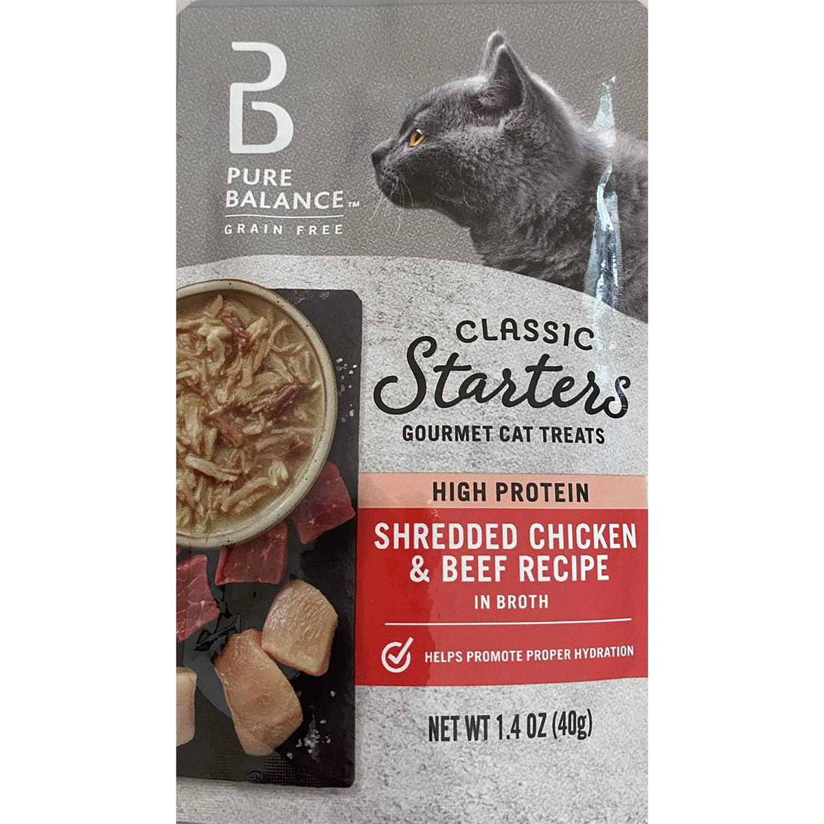 Shredded Chicken & Beef Broth Cat Treats X3710