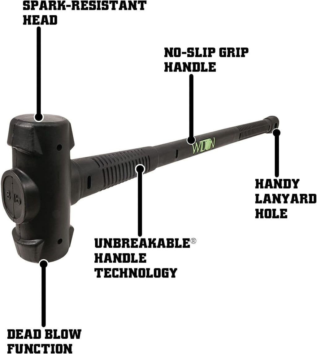 8 Lb Dead-Blow Hammer S9557