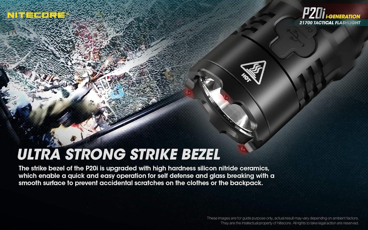 1800 Lumen USB-C Rechargeable Tactical Flashlight G48713