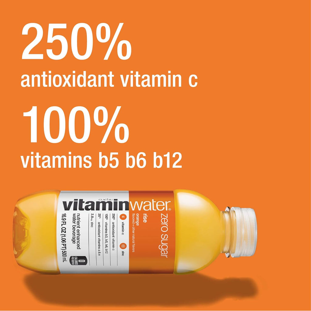 16.9 Fl Oz Pack of 24 Electrolyte Enhanced Orange Water R5680