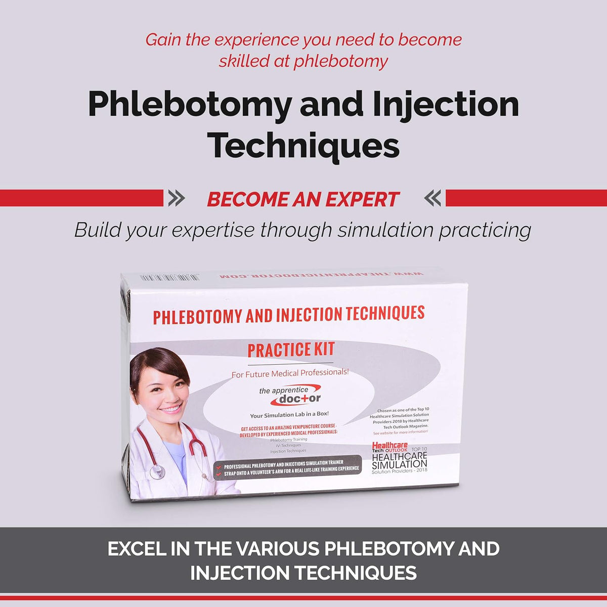 Phlebotomy and IV Practice Kit F2213